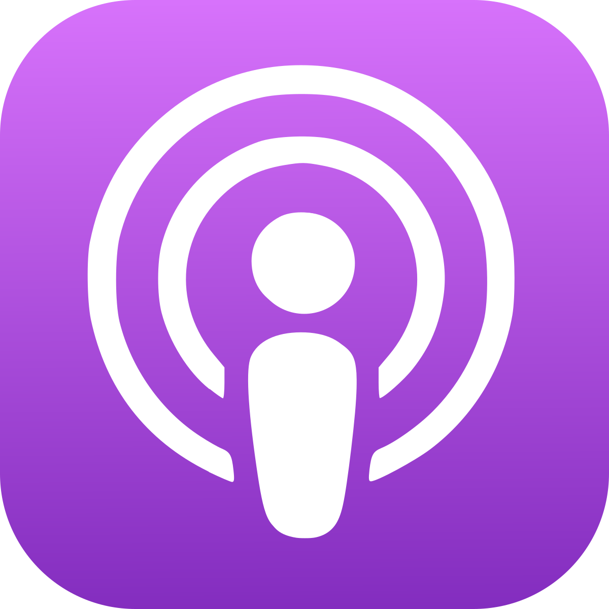 Apple Podcasts logo