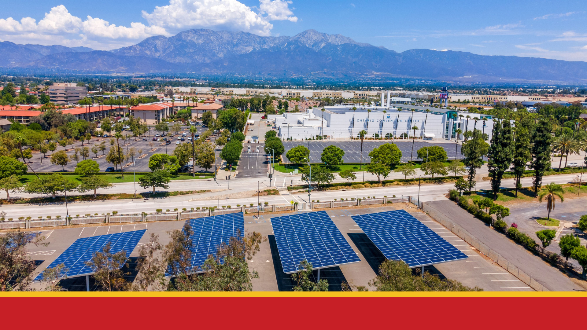 Solar panels in Ontario, CA