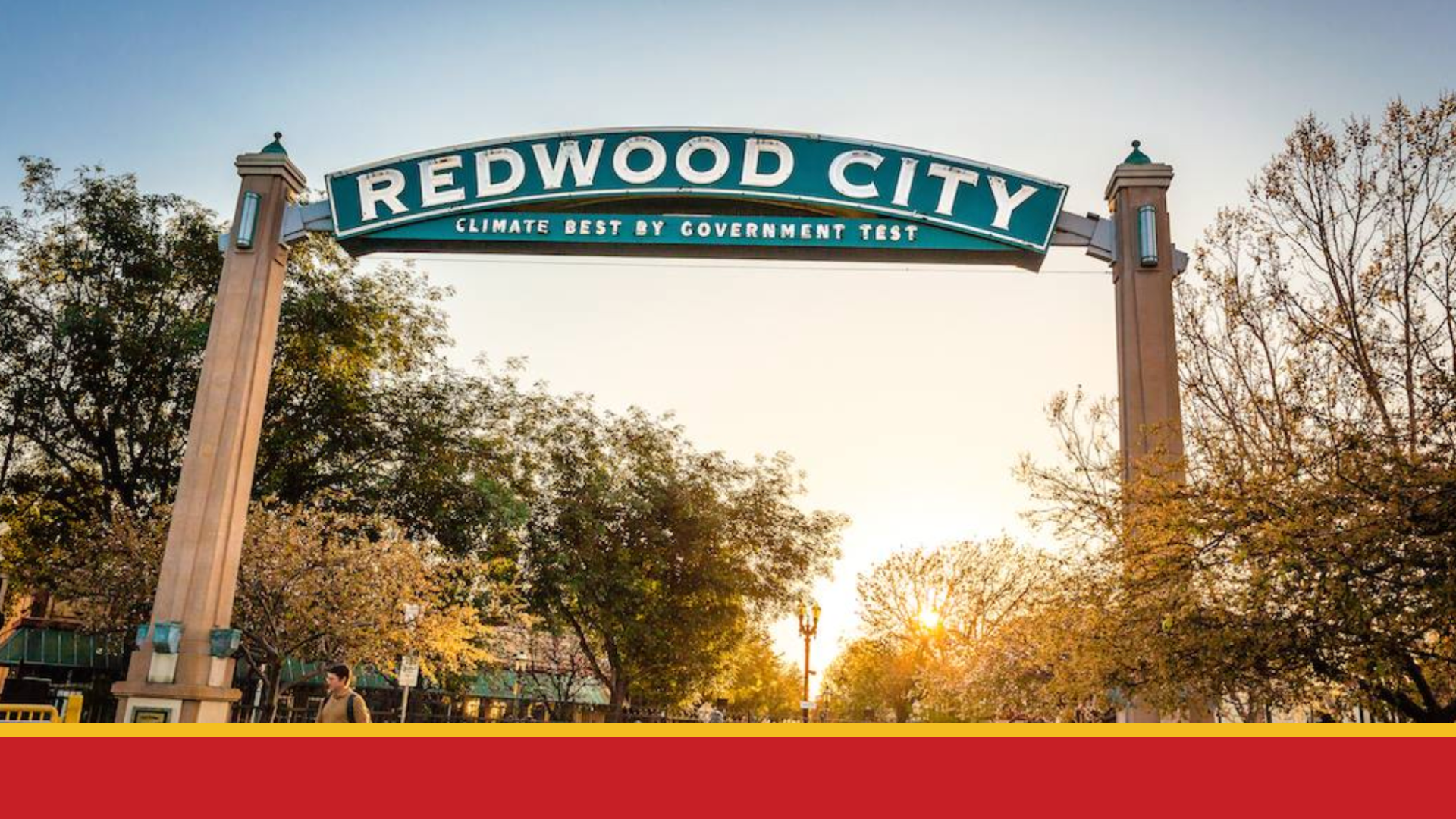 Redwood City sign