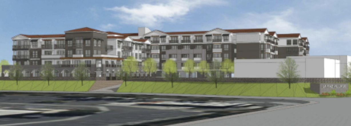 Rendering of senior housing project in Laguna Beach