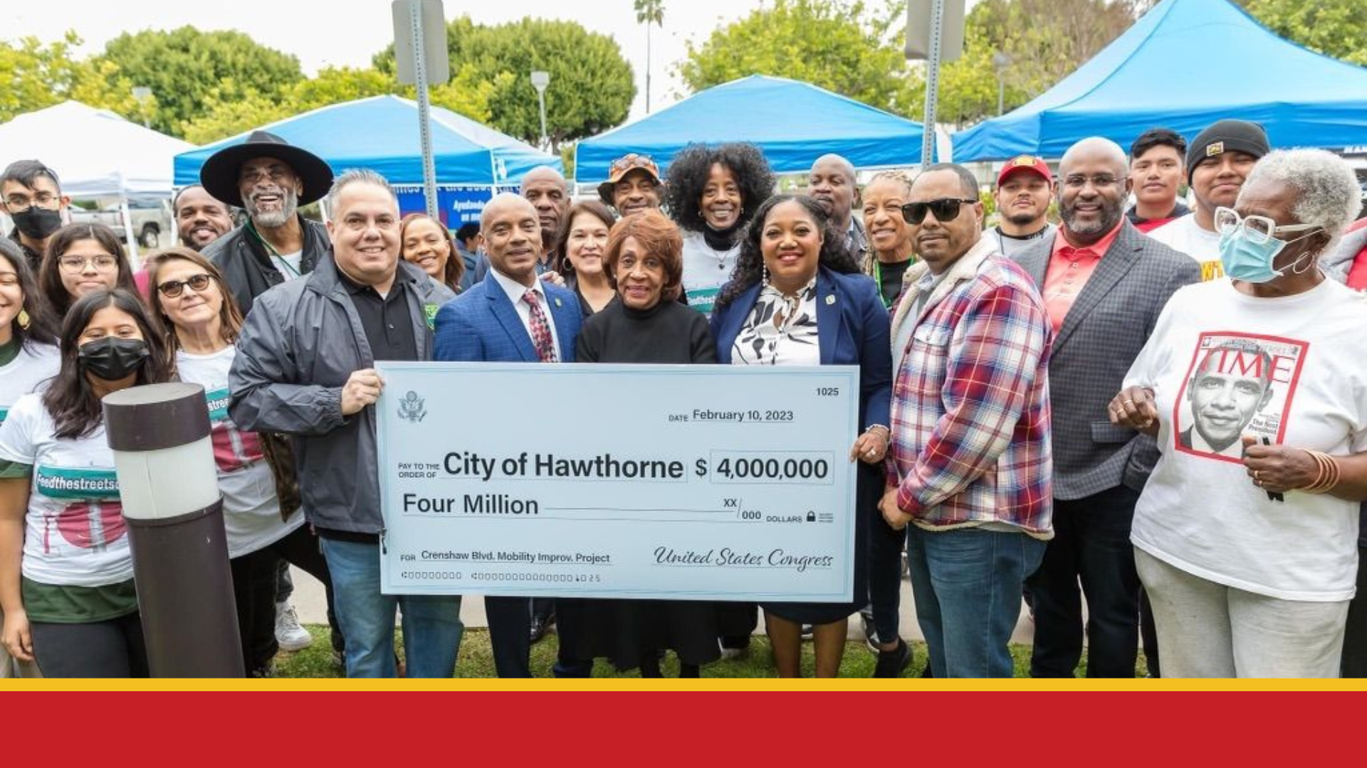 Congresswoman Waters Approves $4 Million for Improvements to Crenshaw Boulevard