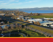 Aerial photo of the City of Lakeport