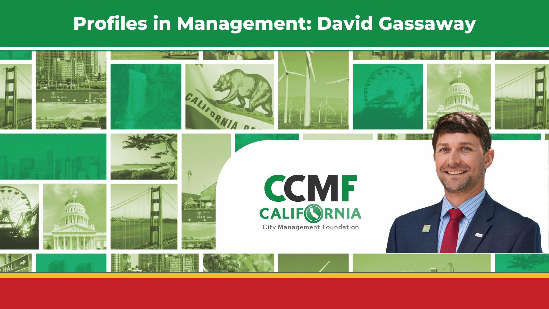 CCMF's Profiles in Management: David Gassaway