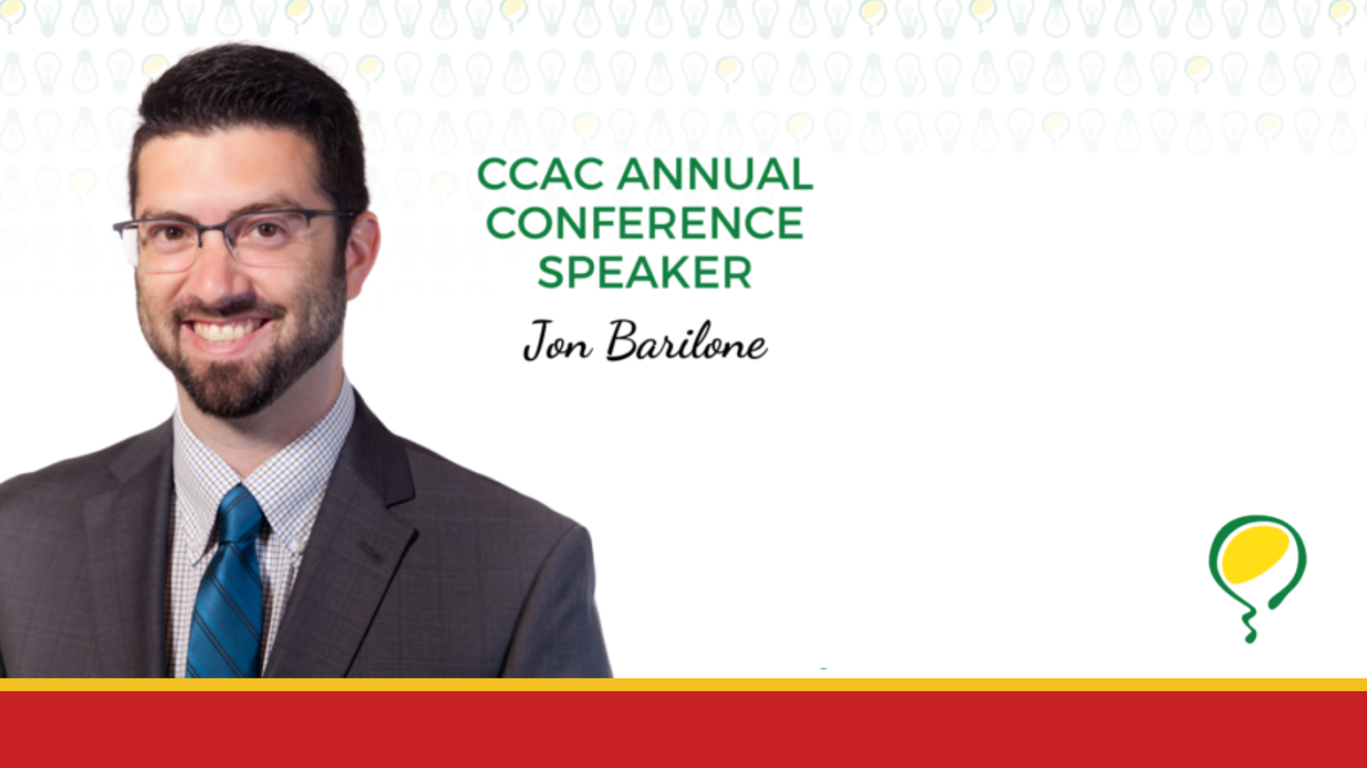 CCAC Annual Conference Speaker Jon Barilone