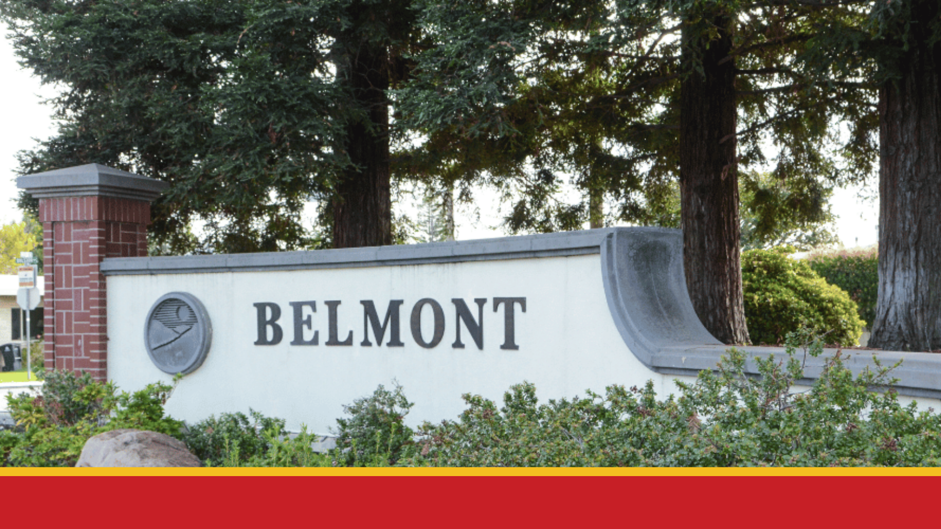 City of Belmont sign