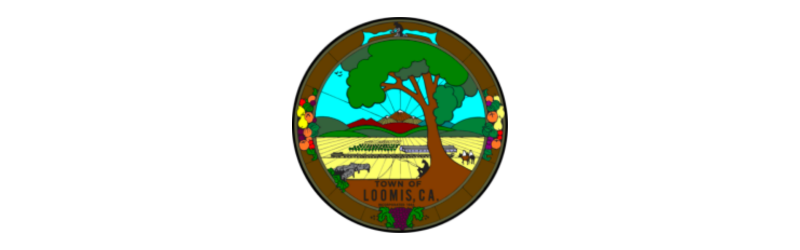 Town of Loomis logo