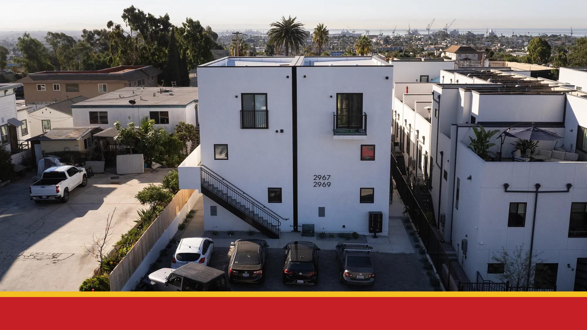 An ADU complex in the Golden Hill neighborhood of San Diego on Nov. 2, 2023. Photo by Adriana Heldiz, CalMatters