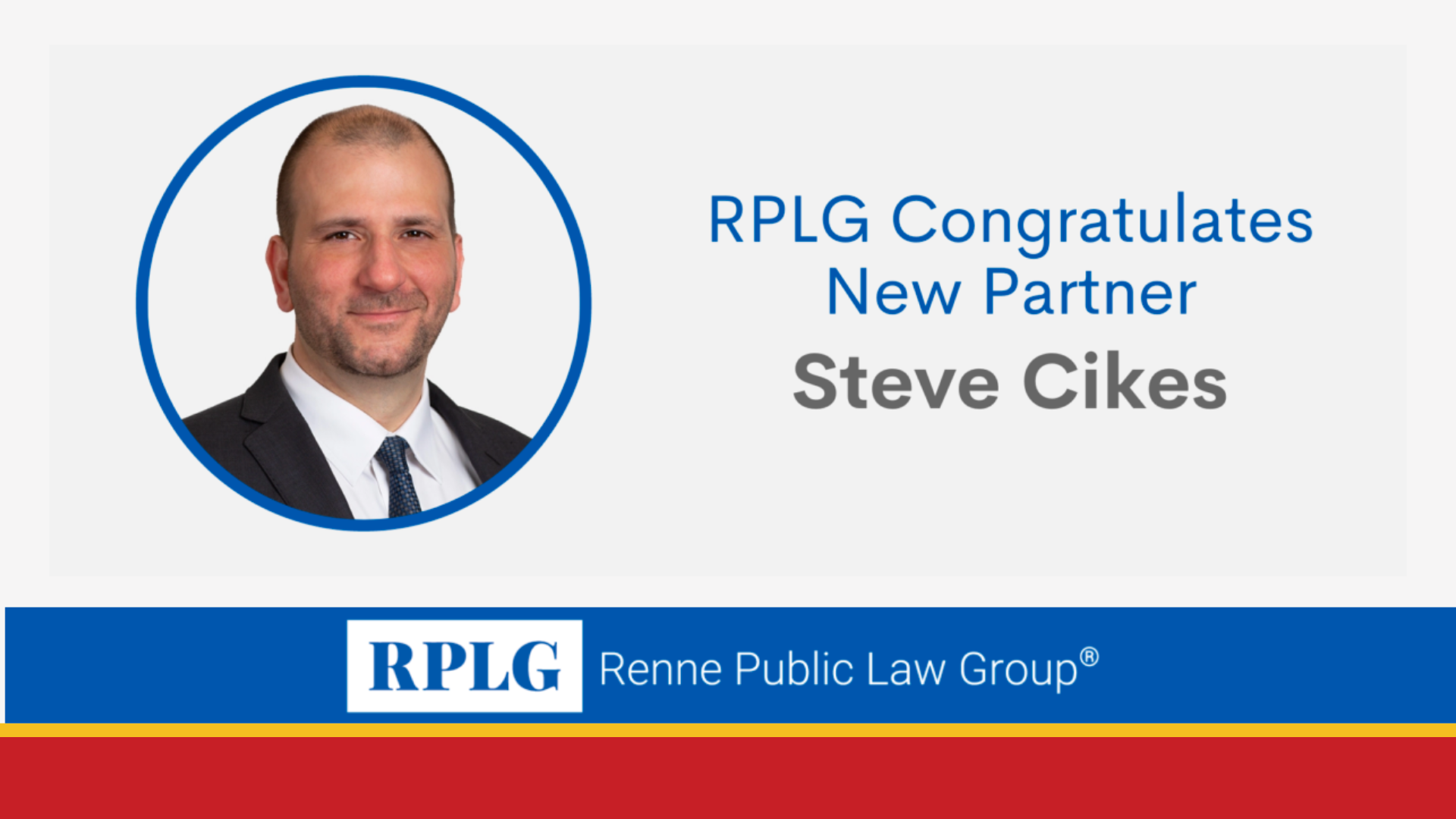 RPLG Partner Steve Cikes
