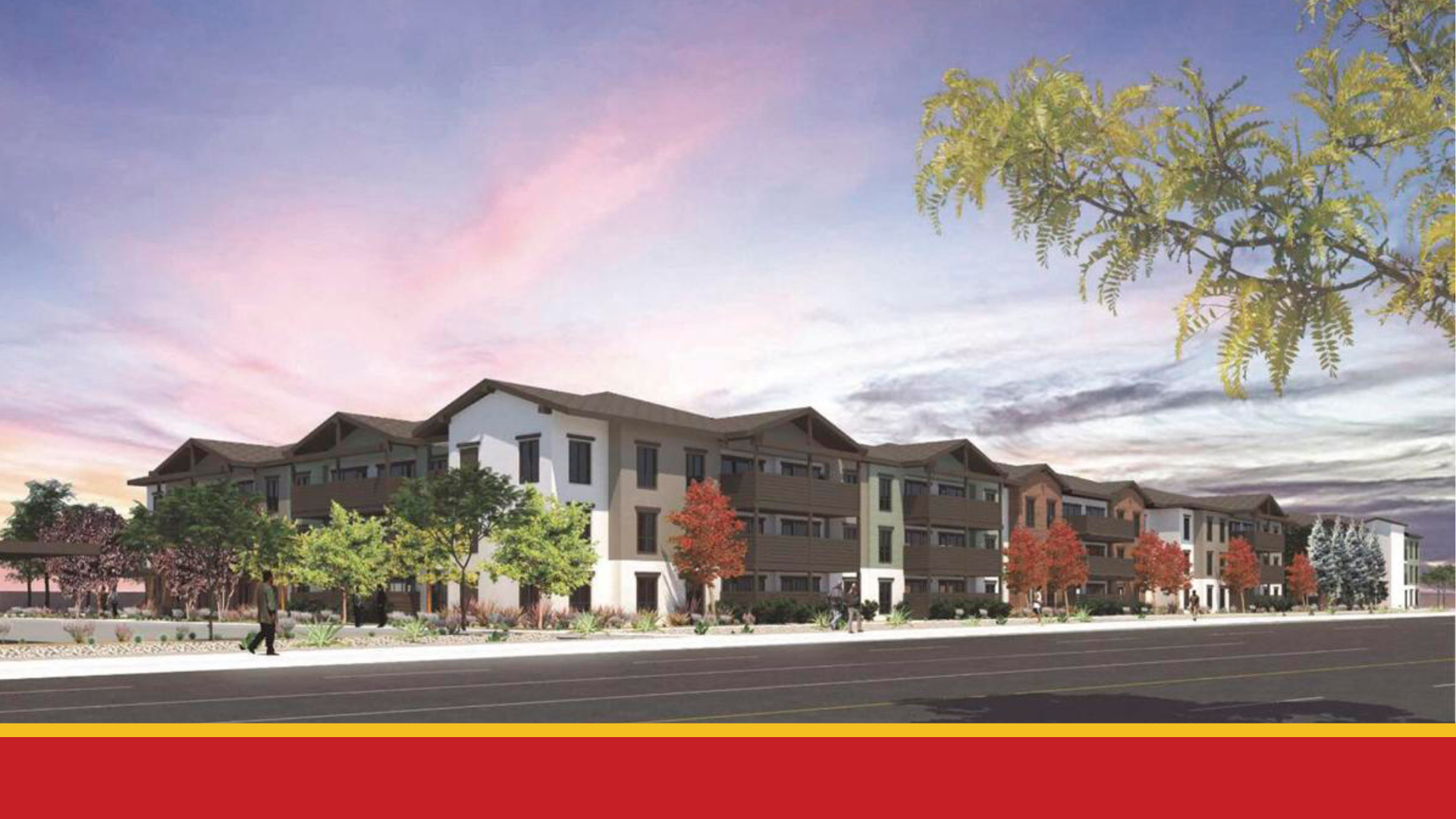 Conceptual drawing of Juniper Grove Apartments in Palmdale, CA