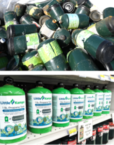 Palmdale Propane Canisters