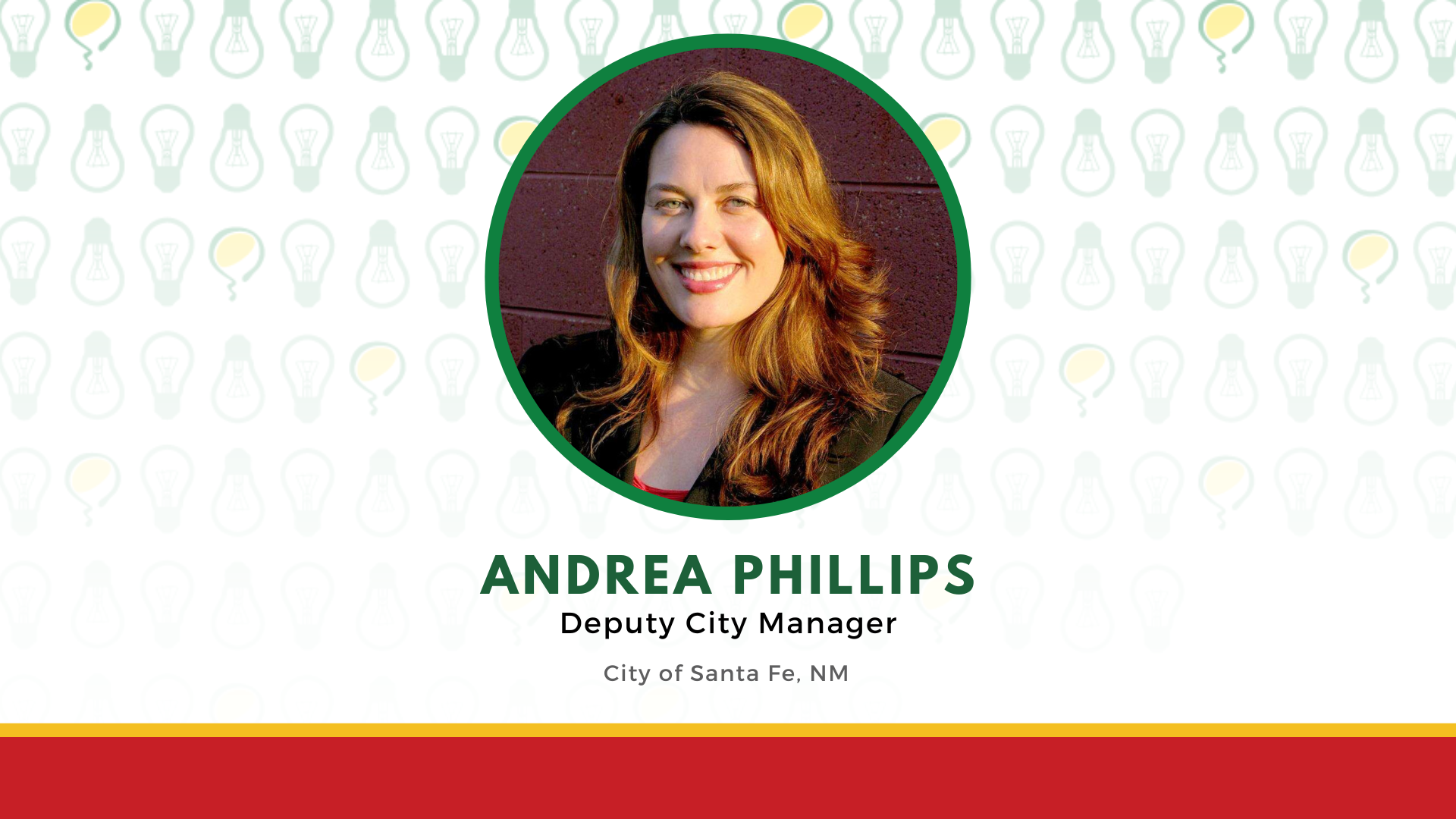 TSTS Santa Fe deputy city manager